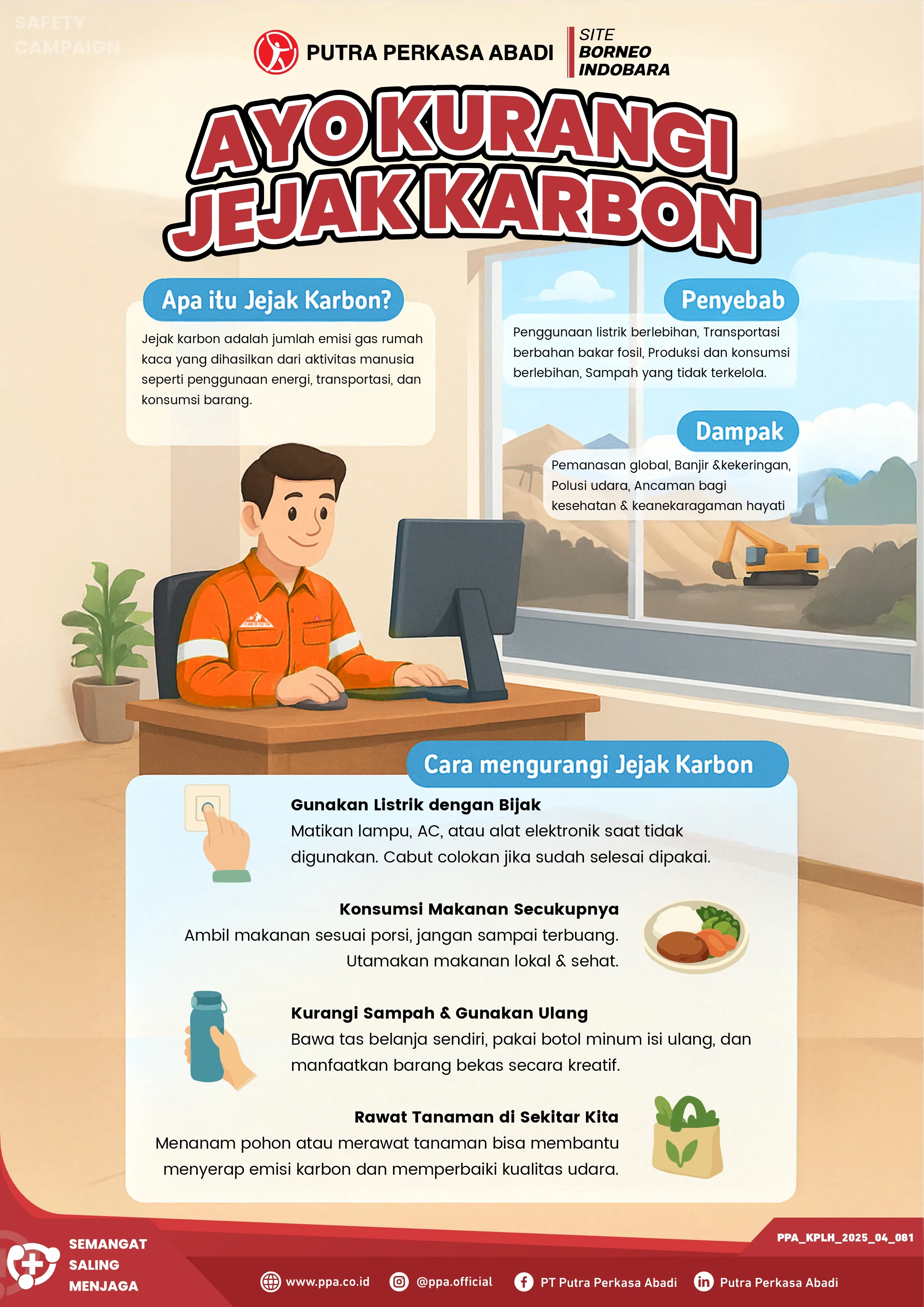 Kurangi Jejak Karbon, Mulai dari Kebiasaan Sederhana